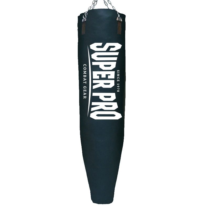 Super Pro Combat Gear Cone Bokszak 160x35 cm (Zwart)