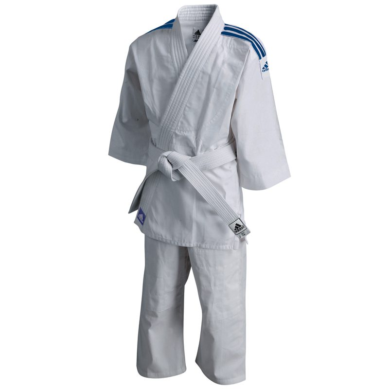 Adidas Judopak Evolution II J250 (Blauw / Wit)
