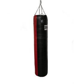 Super Pro Leather Punch Bag Split (Rood / Zwart)