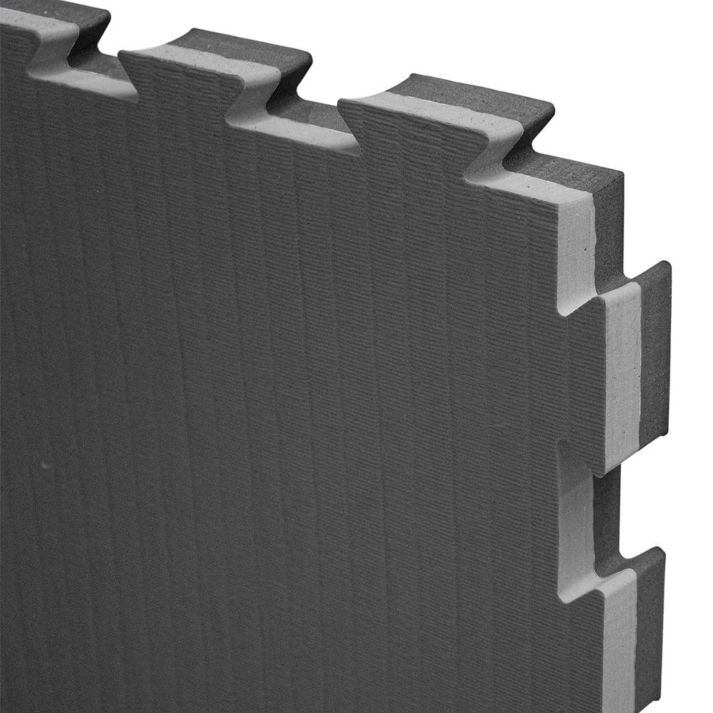 Sportief Boxing Gear Puzzelmat 100 x 100 x 2.5 Zwart/Grijs