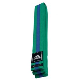 adidas Taekwondo Poomsae Band (Blauw / Groen)<!-- 508402 Sportief BV -->
