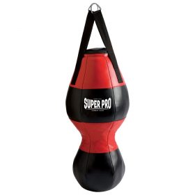 Super Pro Combat Gear Uppercut Bokszak Zwart/Rood 80×33 (Rood / Zwart)<!-- 428235 Sportief BV -->