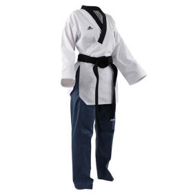 adidas Poomsae Taekwondopak Dames (Blauw / Wit)<!-- 256849 Sportief BV -->
