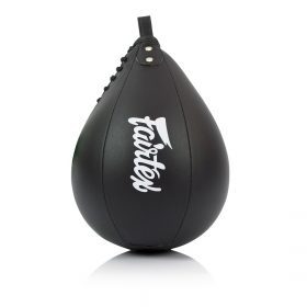Fairtex Speedbal Microfiber Zwart (Zwart / Wit)<!-- 502911 Sportief BV -->