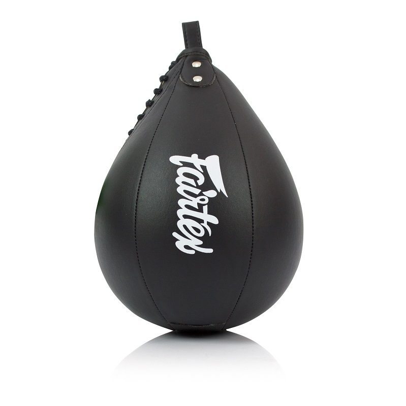 Fairtex Speedbal Microfiber (Zwart / Wit)