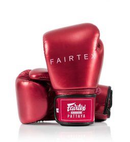 Fairtex (kick)bokshandschoenen Metallic 10 oz - Bokshandschoenen