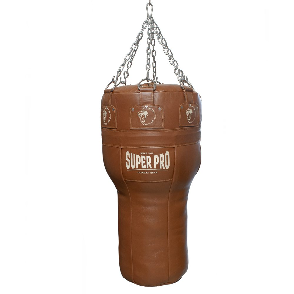 Super Pro Combat Gear Super Pro Vintage Anglebag Leder (Bruin)