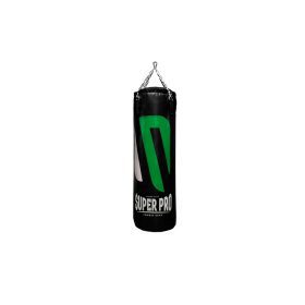 Super Pro Combat Gear Classic Bokszak No Mercy DE (Zwart / Groen / Zilver)<!-- 462680 Sportief BV -->