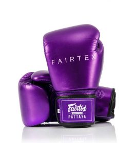 Fairtex (kick)bokshandschoenen Metallic 10 oz - Bokshandschoenen