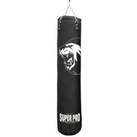 Super Pro Combat Gear Bokszak Pro Luxury Lion Logo (Zwart)<!-- 502659 Sportief BV -->