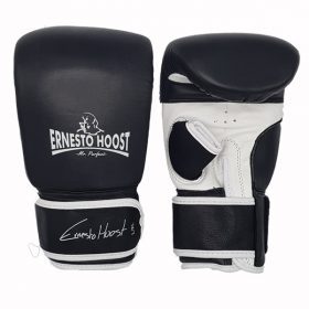 Ernesto Hoost Bag Gloves ''Special DDF'' Leather - Black/White - Zakhandschoenen