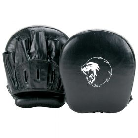 Super Pro Combat Gear Focus Target Mitts Leder Zwart/Wit - Nieuw