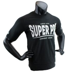 Super Pro Combat Gear T-shirt met Logo (zwart / wit)