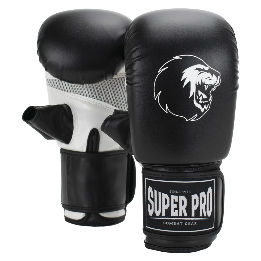 Super Pro Combat Gear Victor Bokszakhandschoenen , zwart - wit