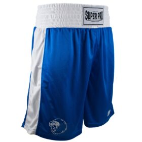 Super Pro Combat Gear Club Boksshort , blauw - wit