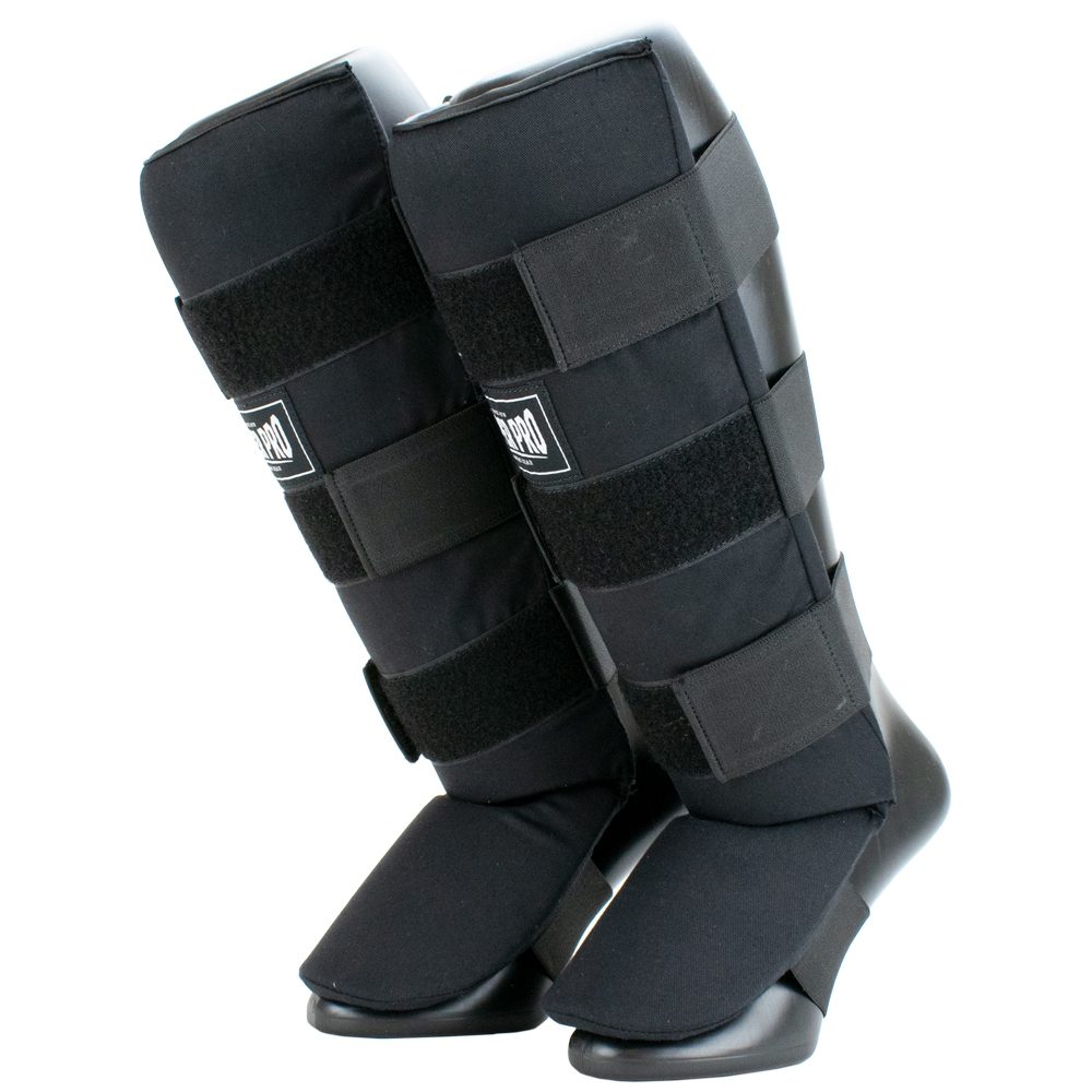 Super Pro Combat Gear Scheenbeschermer Savior , zwart - wit
