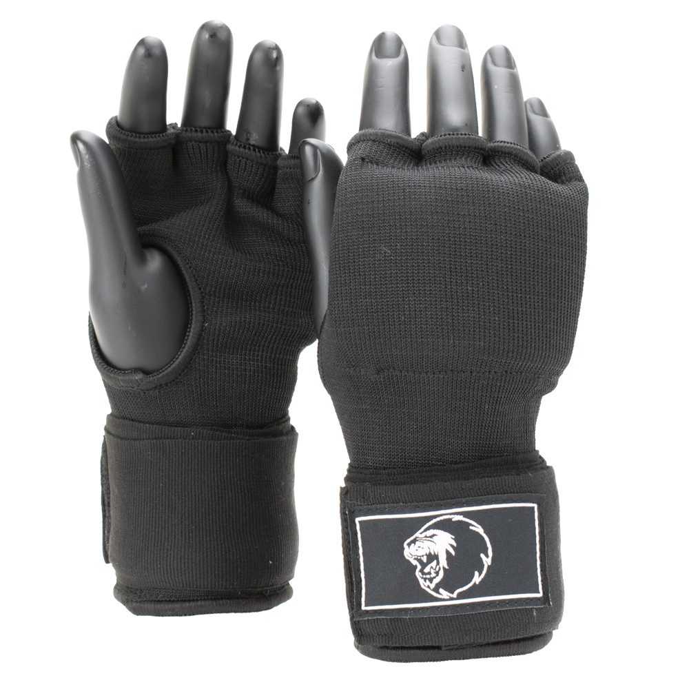 Super Pro Combat Gear Binnenhandschoenen Met Bandage , zwart - wit