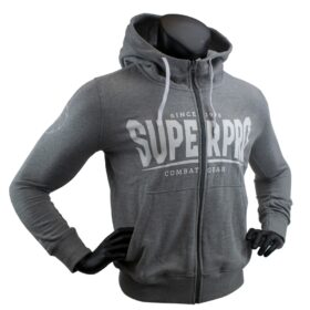 Super Pro Combat Gear Hoody Met Rits S.P. Logo XS - Truien en vesten