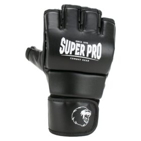 Super Pro Combat Gear Brawler Mma Handschoenen , zwart - wit