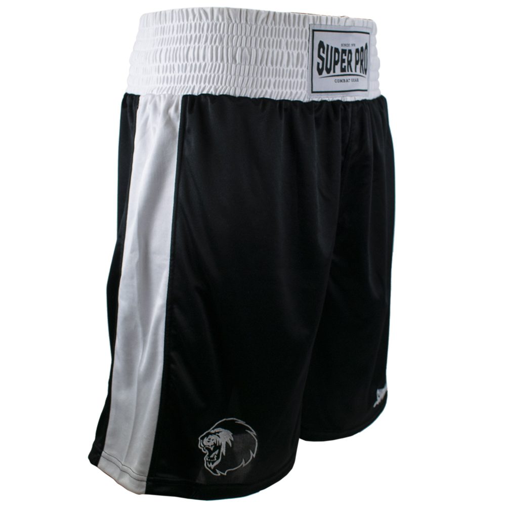 Super Pro Combat Gear Club Boksshort , zwart - wit