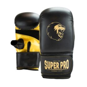 Super Pro Combat Gear Victor Bokszakhandschoenen , goud - zwart