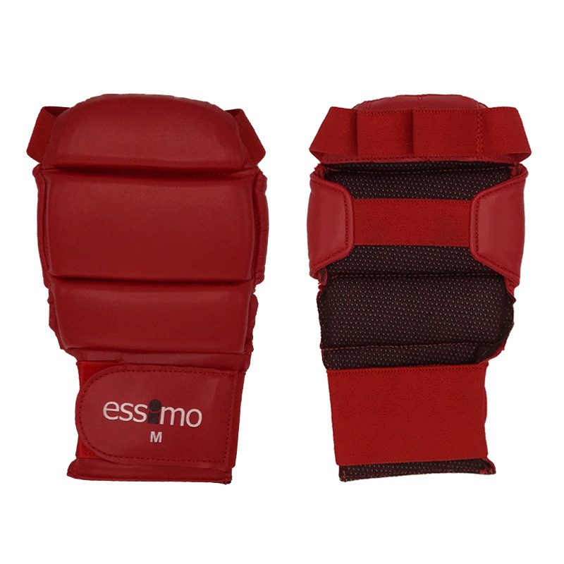 Essimo Jiu Jitsu Handsbeschermers - Rood