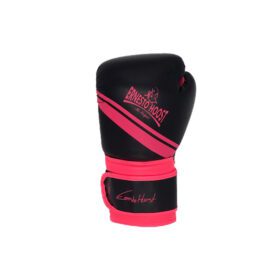 Ernesto Hoost "Kickboxing" Handschoenen PU - Zwart/Roze - Bokshandschoenen