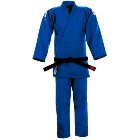 essimo-judopak-ijf-gold-blauw-slim-fit - Essimo judopak