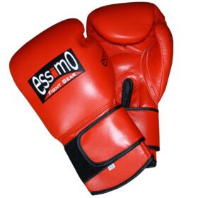 essimo_gloves_red-leer - Bokshandschoenen