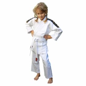 Essimo Judopak Koka met schouderembleem