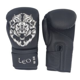Leo Carbon Gloves - Black/White