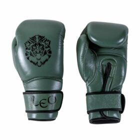 Leo Legend leather Gloves Olive Green - Bokshandschoenen