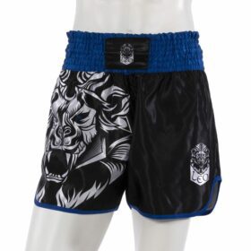 Leo INSTINCT Kickboxing Short - Black/Blue