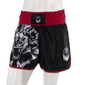 Leo INSTINCT Kickboxing Short - Black/Red