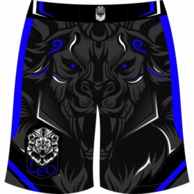 Leo Legend MMA Short - Black/Blue