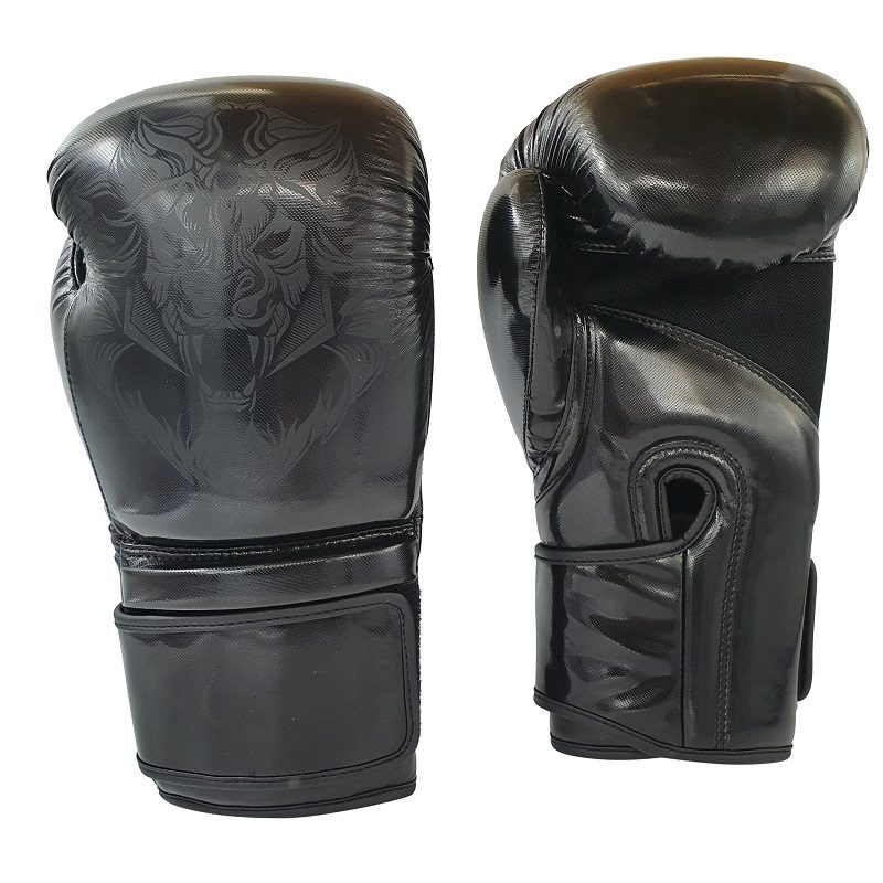 Leo Osaka Gloves - Black/Black