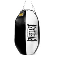 Everlast 1910 Body Shot Bag (Black/White) 76X43Cm
