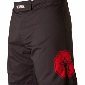 TOP TEN MMA Short Triangle Black/Red maat M TOP TEN MMA Short Triangle Black/Red maat M