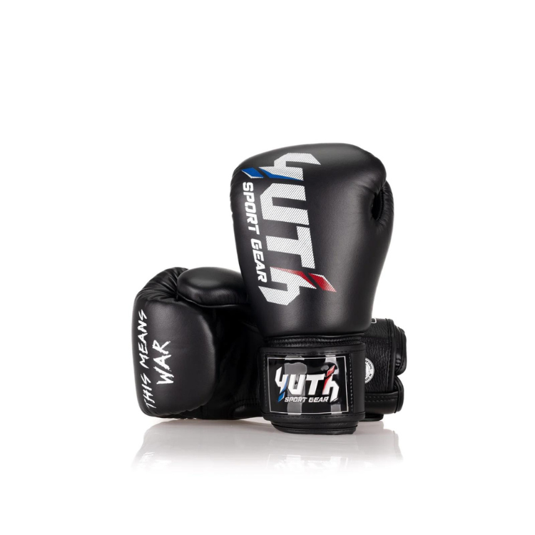 Yuth Boxing Glove Sport Line Black