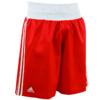 adidas Amateur Boxing Short Lightweight , rood - wit