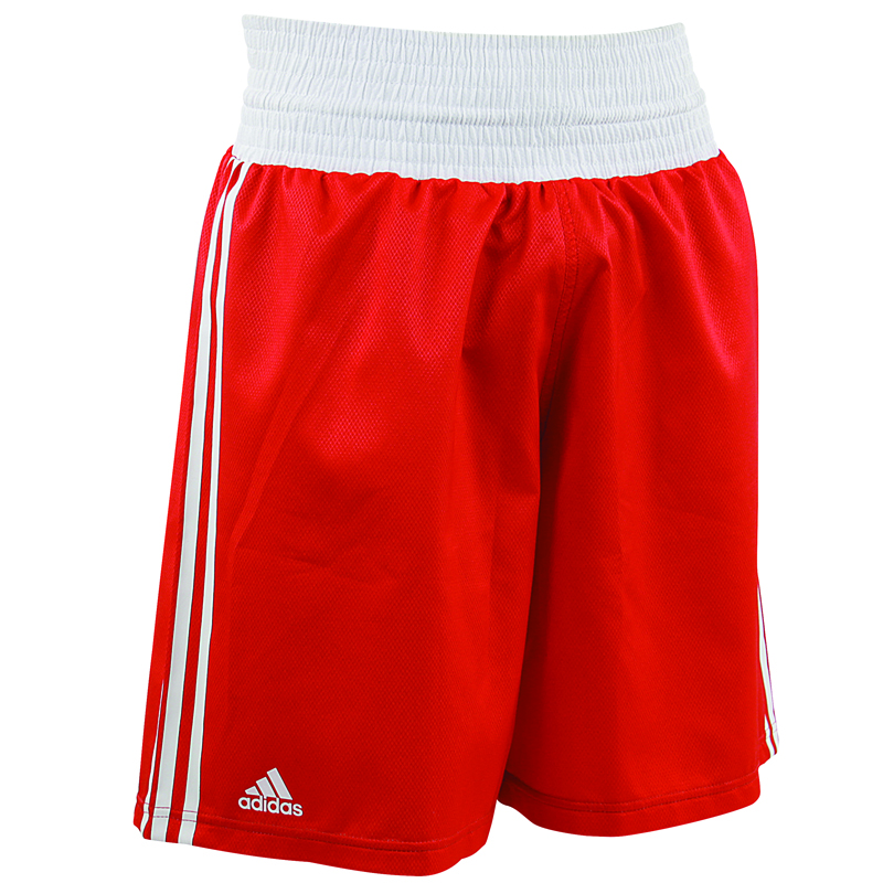 adidas Amateur Boxing Short Lightweight , rood - wit