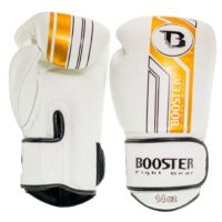 Booster V9 Kickbokshandschoenen Wit/Goud (BGL V9 WHITE GOLD)