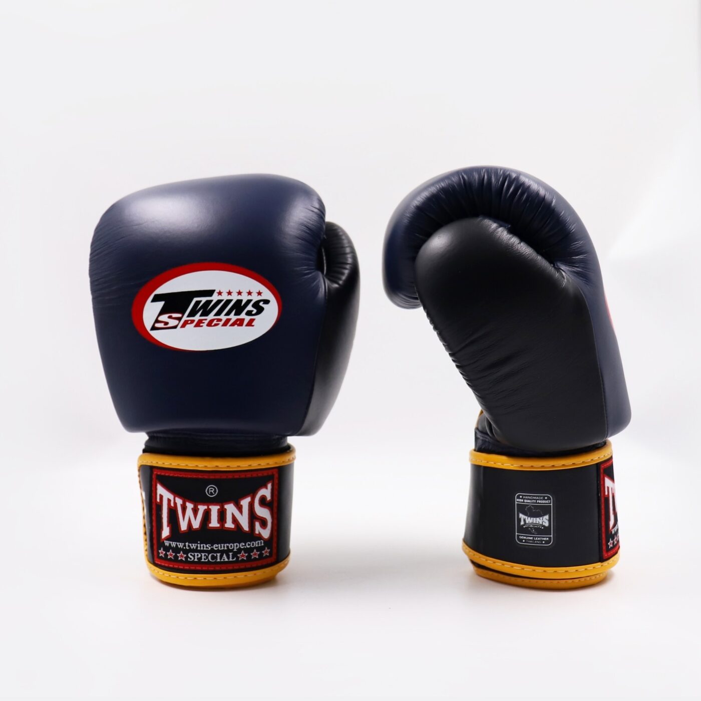 Twins Special Kickbokshandschoenen BGVL-4 Black Blue (BGVL 4 BLACK BLUE)