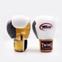 Twins Special Kickbokshandschoenen Goud/Wit/Grijs (BGVL 4 GOLD WHITE GREY)