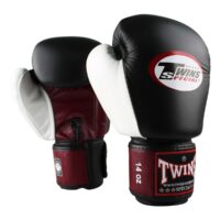 Twins Special Kickbokshandschoenen Rood Zwart Wit (BGVL 4 RED BLACK WHITE)