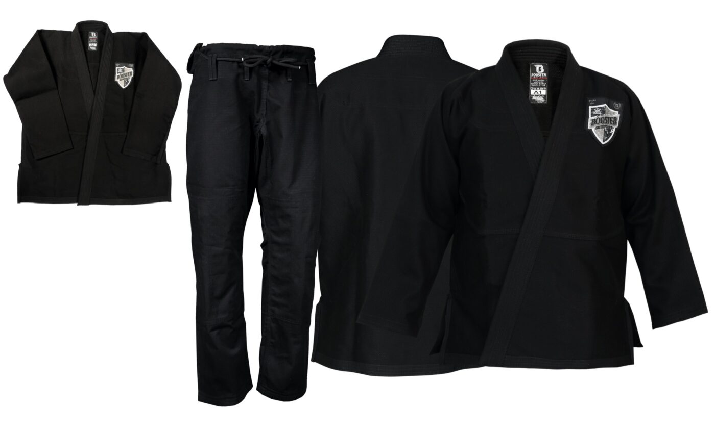 Booster BJJ Pak V2 Pro Shield Zwart (BJJ V 2 PRO SHIELD BLACK)