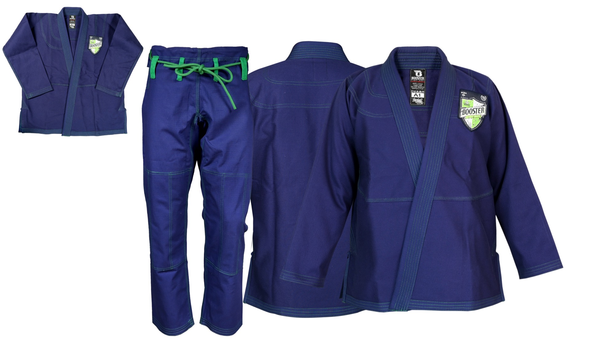 Booster BJJ Gi V2 Pro Shield Blauw (BJJ V-2 PRO SHIELD BLUE)
