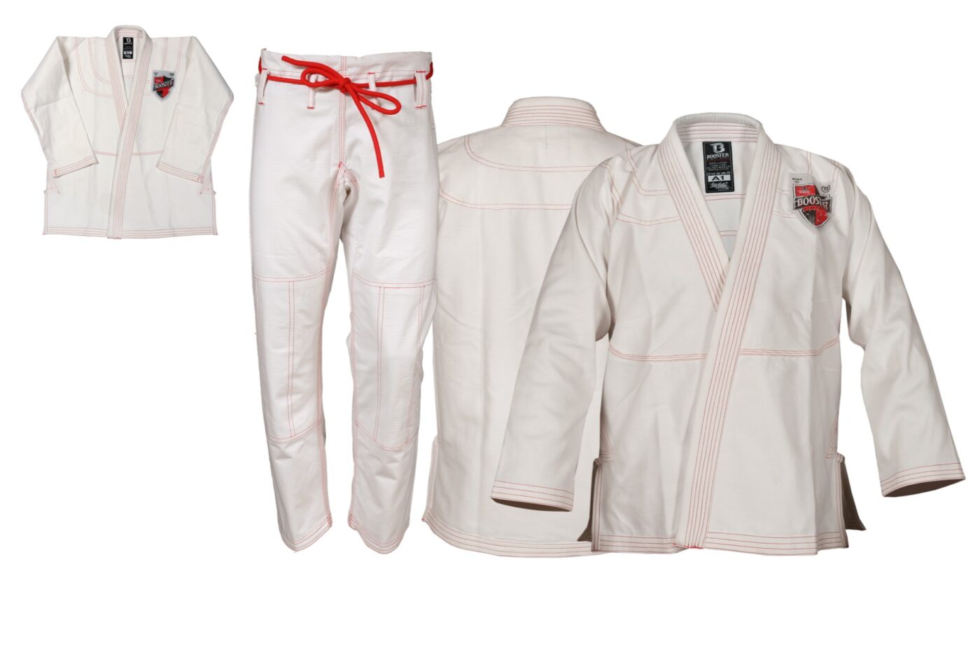 Booster BJJ Pak V2 Pro Shield Wit (BJJ V-2 PRO SHIELD WHITE)