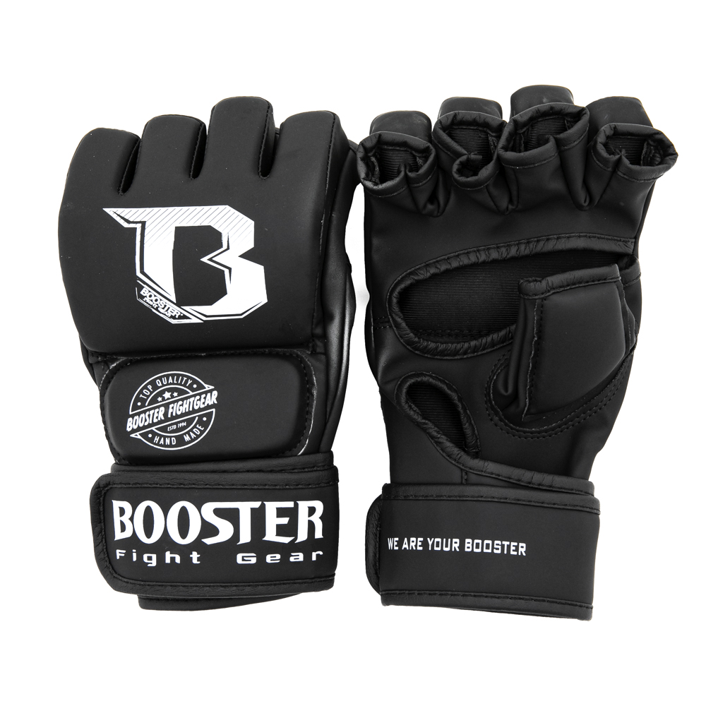 Booster Supreme MMA Handschoenen Zwart (BOOSTER SUPREME MMA GLOVES)