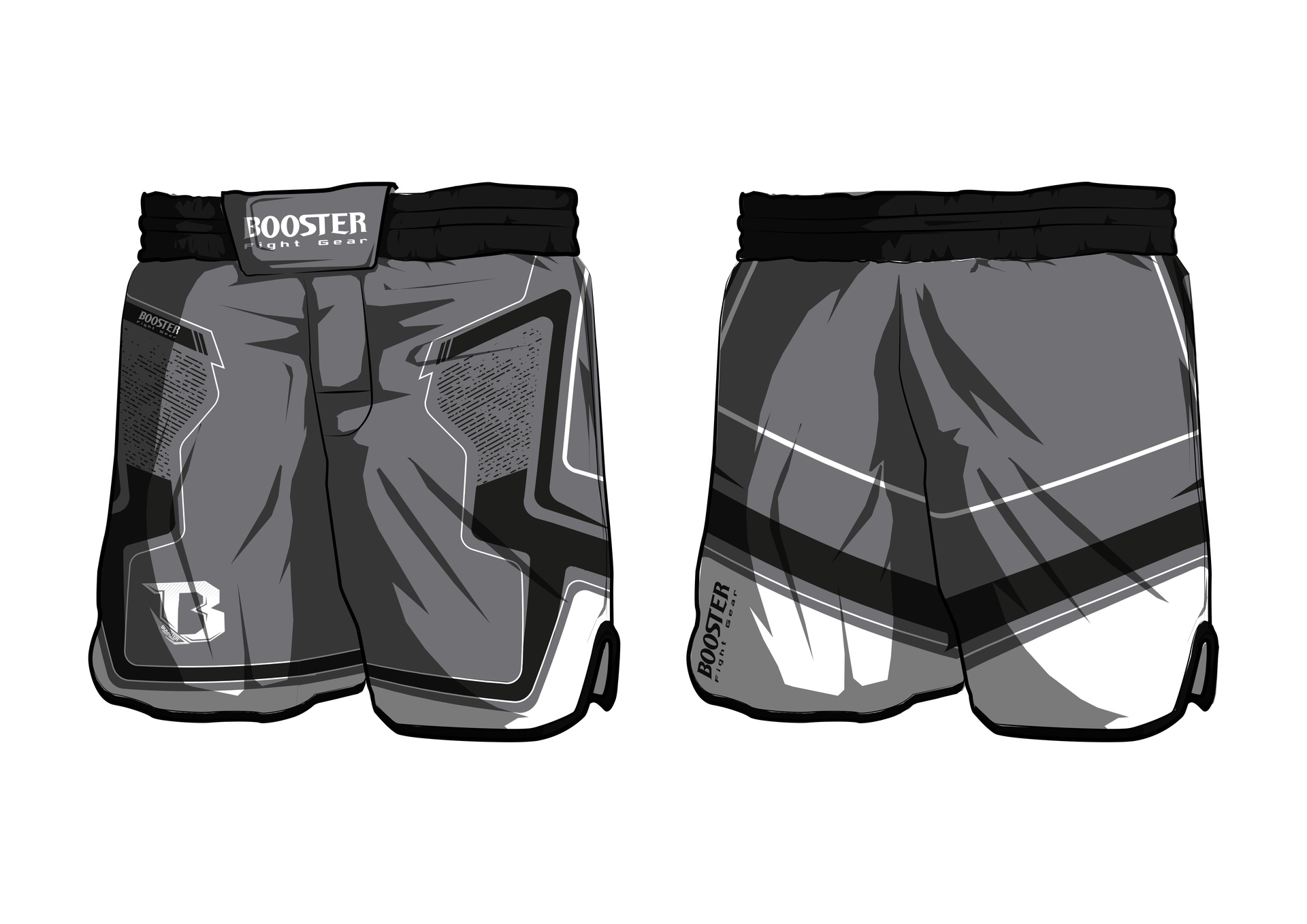 Booster Delta 4 MMA Kickboksbroekje (DELTA 4 MMA)